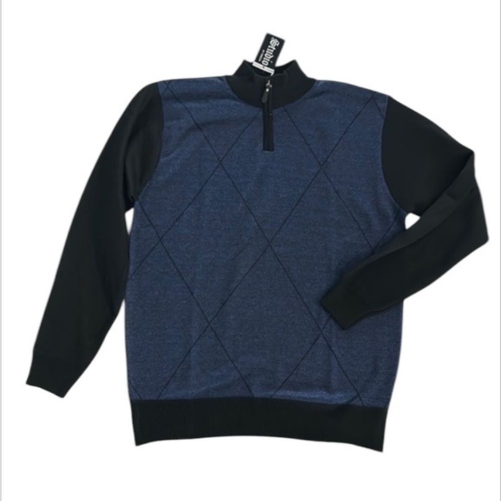 Studio by Omega men’s size large 1/4 zip sweater
